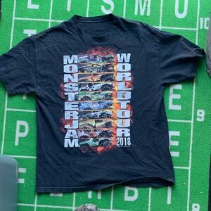 Monster Jam World Tour 2018 T-Shirt